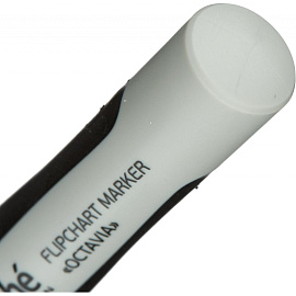 Маркер для флипчартов для бумаги Attache Selection Octavia черный (толщина линии 2-3 мм) круглый наконечник