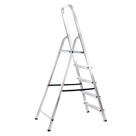Стремянка алюминиевая 5 ступеней Сибртех 97715