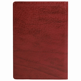 Обложка для военного билета, ПВХ, бордовая, тиснение, STAFF, 238874