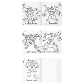 Раскраска-МАКСИ 240*285мм, 16 стр., ТРИ СОВЫ "Тоботы