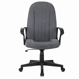 Кресло для руководителя Бюрократ T-898/3C1GR серое (ткань, пластик)