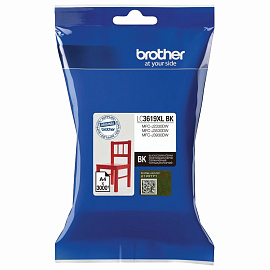 Картридж струйный Brother LC3619XLBK чёрный оригинальный повышенной ёмкости