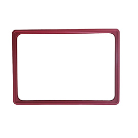 Рамка пластиковая А4 красная (10 штук в упаковке, артикул производителя 102004-06)