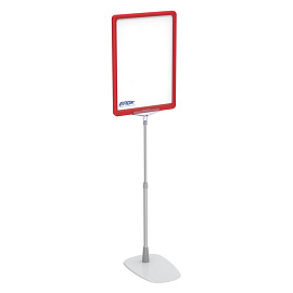 Рамка пластиковая А5 красная (10 штук в упаковке, артикул производителя 102005-06)