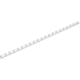 Пружины для переплета пластиковые ProfiOffice 8мм, белые 100шт/уп. (для сшивания 45 листов)