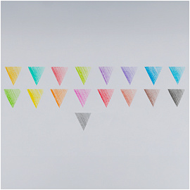 Карандаши цветные пластиковые ArtSpace "Отважная команда", 18цв., заточен., картон, европодвес