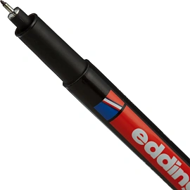 Маркер промышленный Edding E-140 S для глянцевых поверхностей и пленок черный (0.3 мм)