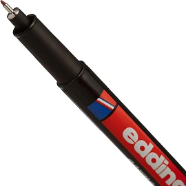 Набор маркеров промышленных перманентные Edding E-140/4S для глянцевых поверхностей 4 цвета 0.3 мм