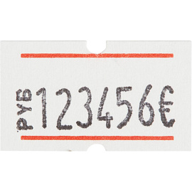 Этикет-пистолет однострочный Jolly JH8 в ассортименте (1х8 символов, 21х12 мм прямоугольная лента) фото Этикет-пистолет однострочный Jolly JH8 в ассортименте (1х8 символов, 21х12 мм прямоугольная лента)