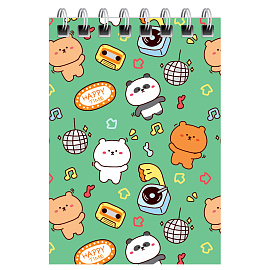 Блокнот А7 40л. на гребне BG "МИКС для девочек фото Блокнот А7 40л. на гребне BG "МИКС для девочек