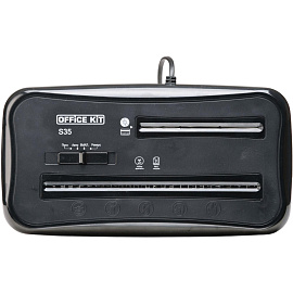 Шредер (уничтожитель документов) Office Kit S35 4-й уровень секретности объем корзины 14 л