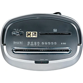 Шредер (уничтожитель документов) Office Kit S50 4-й уровень секретности объем корзины 21 л