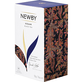 Чай черный Newby Assam 25 пакетиков