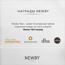 Чай черный Newby Finest Blend 25 пакетиков (клубника, манго)