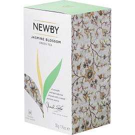 Чай зеленый Newby Jasmine Blossom 25 пакетиков