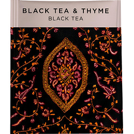 Чай черный Newby Black Tea & Thyme 25 пакетиков (чабрец)
