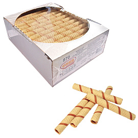 Вафельные трубочки Семейка Озби со вкусом вареной сгущенки 650 г