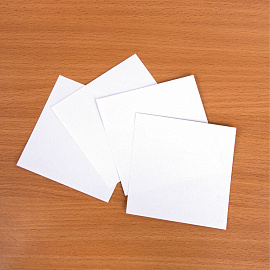 Блок для записей ОФИСМАГ непроклеенный, куб 9х9х9 см, белый, белизна 95-98%, 123019 фото Блок для записей ОФИСМАГ непроклеенный, куб 9х9х9 см, белый, белизна 95-98%, 123019