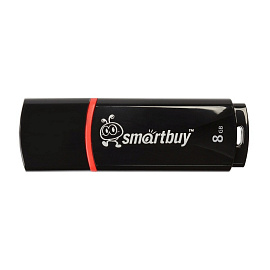 Флешка USB 2.0 8 ГБ Smartbuy Crown (SB8GBCRW-K)
