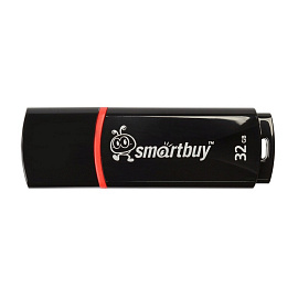 Флешка USB 2.0 32 ГБ SmartBuy Crown (SB32GBCRW-K)