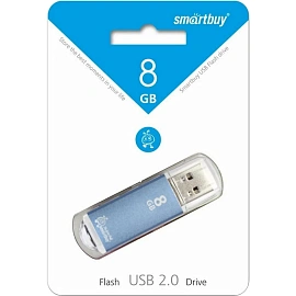Флешка USB 2.0 8 ГБ SmartBuy V-Cut (SB8GBVC-B)