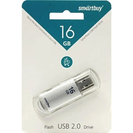 Флешка USB 2.0 16 ГБ Smartbuy V-Cut (SB16GBVC-S)