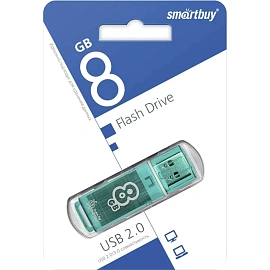 Флешка USB 2.0 8 ГБ Smartbuy Glossy Series (SB8GBGS-G)