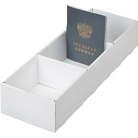 Картотека для трудовых книжек Attache А6 на 70 книжек (340x100x65 мм открытая)