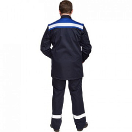 Костюм сварщика Премиум летний синий (размер 52-54, рост 170-176)