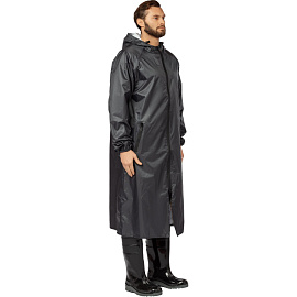 Плащ влагозащитный Waterproof Line Membrane WPL полиэфирный с ПУ покрытием на молнии тёмно-серый (размер 48-50, рост 170-176)
