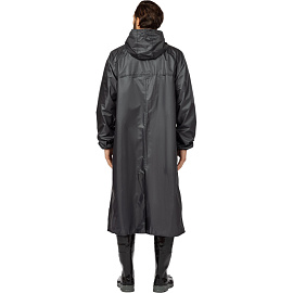 Плащ влагозащитный Waterproof Line Membrane WPL полиэфирный с ПУ покрытием на молнии тёмно-серый (размер 48-50, рост 170-176)