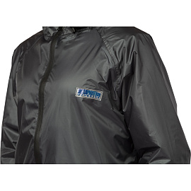 Плащ влагозащитный Waterproof Line Membrane WPL полиэфирный с ПУ покрытием на молнии тёмно-серый (размер 48-50, рост 170-176)