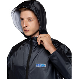 Костюм непромокаемый Membrane-КБР полиэфир с полиуретановым покрытием темно-серый (размер 52-54, рост 170-176) фото Костюм непромокаемый Membrane-КБР полиэфир с полиуретановым покрытием темно-серый (размер 52-54, рост 170-176)