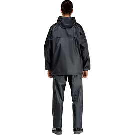 Костюм влагозащитный Membrane-КБР полиэфир с полиуретановым покрытием тёмно-серый (размер 56-58, рост 170-176) фото Костюм влагозащитный Membrane-КБР полиэфир с полиуретановым покрытием тёмно-серый (размер 56-58, рост 170-176)