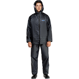 Костюм влагозащитный Membrane-КБР полиэфир с полиуретановым покрытием тёмно-серый (размер 56-58, рост 182-188) фото Костюм влагозащитный Membrane-КБР полиэфир с полиуретановым покрытием тёмно-серый (размер 56-58, рост 182-188)