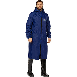 Плащ влагозащитный Waterproof Line Poseidon WPL ПВХ на молнии синий (размер 56-58, рост 170-176) фото Плащ влагозащитный Waterproof Line Poseidon WPL ПВХ на молнии синий (размер 56-58, рост 170-176)