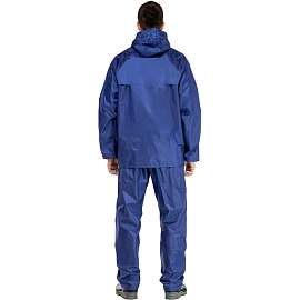 Костюм влагозащитный Poseidon-КБР полиэфир с ПВХ покрытием синий (размер 48-50, рост 170-176)