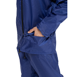 Костюм влагозащитный Poseidon-КБР полиэфир с ПВХ покрытием синий (размер 48-50, рост 182-188) фото Костюм влагозащитный Poseidon-КБР полиэфир с ПВХ покрытием синий (размер 48-50, рост 182-188)