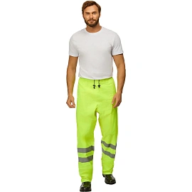 Костюм сигнальный влагозащитный Extra-V-КБР полиэфир с ПВХ покрытием лимонный с СОП (размер 48-50, рост 170-176) фото Костюм сигнальный влагозащитный Extra-V-КБР полиэфир с ПВХ покрытием лимонный с СОП (размер 48-50, рост 170-176)