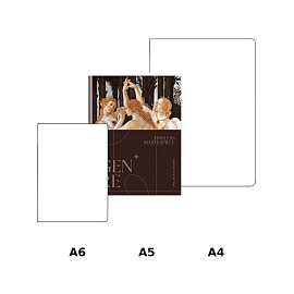 Бизнес-блокнот А5, 160л., BG "Genre", матовая ламинация, выб. лак фото Бизнес-блокнот А5, 160л., BG "Genre", матовая ламинация, выб. лак