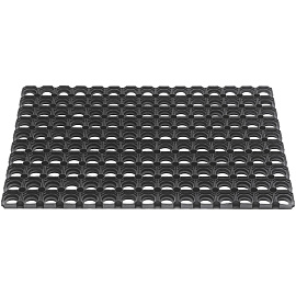 Коврик входной грязезащитный Rubberhole 50x100 см черный