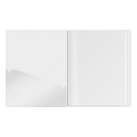 Папка с 10 вкладышами Berlingo "Triangle" А4, 17мм, 600мкм, с внутр. карманом, с рисунком