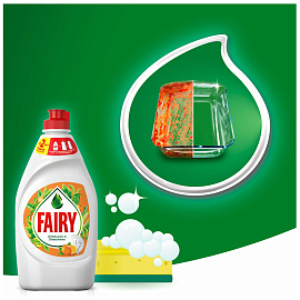 Средство для мытья посуды 900 мл, FAIRY (Фейри) "Апельсин и лимонник", 700415