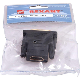 Переходник Rexant HDMI - DVI (17-6811) фото Переходник Rexant HDMI - DVI (17-6811)