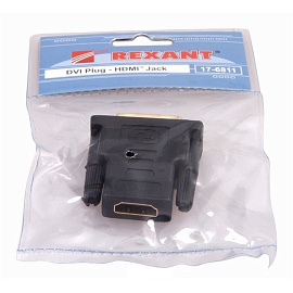 Переходник Rexant HDMI - DVI (17-6811) фото Переходник Rexant HDMI - DVI (17-6811)