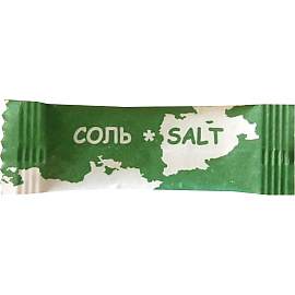 Соль порционная Материк поваренная в стиках по 1 г (800 штук в упаковке)