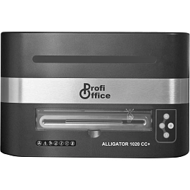 Шредер (уничтожитель документов) ProfiOffice Alligator 1020 СС+ 4-й уровень секретности объем корзины 34 л