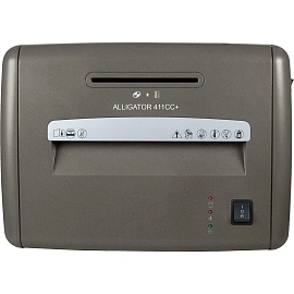 Шредер (уничтожитель документов) ProfiOffice Alligator 411 СС+ 4-й уровень секретности объем корзины 22 л