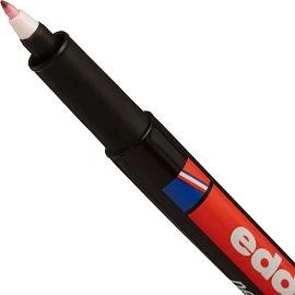 Набор маркеров промышленных перманентные Edding E-141/4S для глянцевых поверхностей 4 цвета 0.6 мм