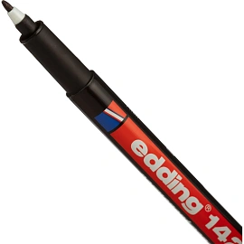 Набор маркеров промышленных перманентные Edding E-142/4S для глянцевых поверхностей 4 цвета 1 мм